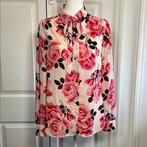 Floral Pink Women's Top